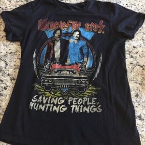 Black Supernatural t-shirt